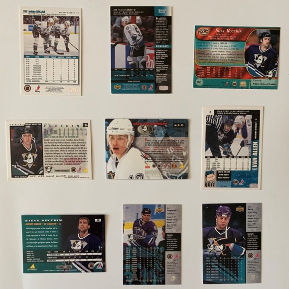 Anaheim Ducks Vintage NHL Hockey Cards - Lot of 17 w/ Kariya, Selanne - Picture 5 of 5